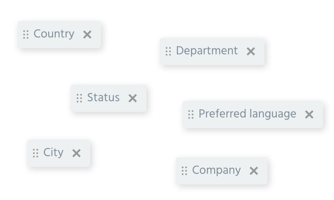 Select the right target group
